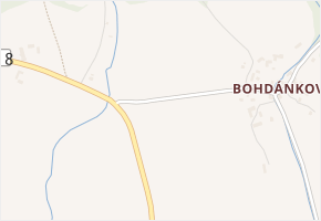 Bystrá v obci Šimonovice - mapa ulice