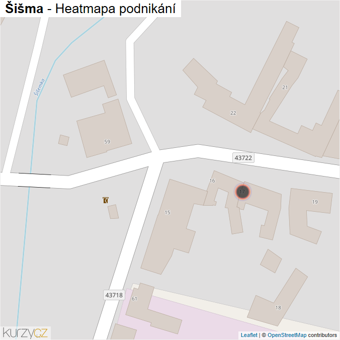 Mapa Šišma - Firmy v obci.