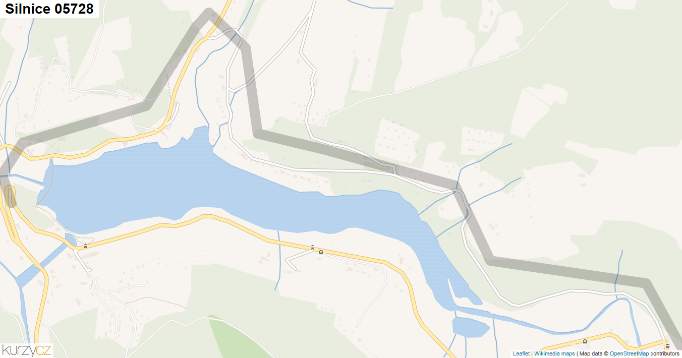 Silnice 05728 - mapa Silnice 05728