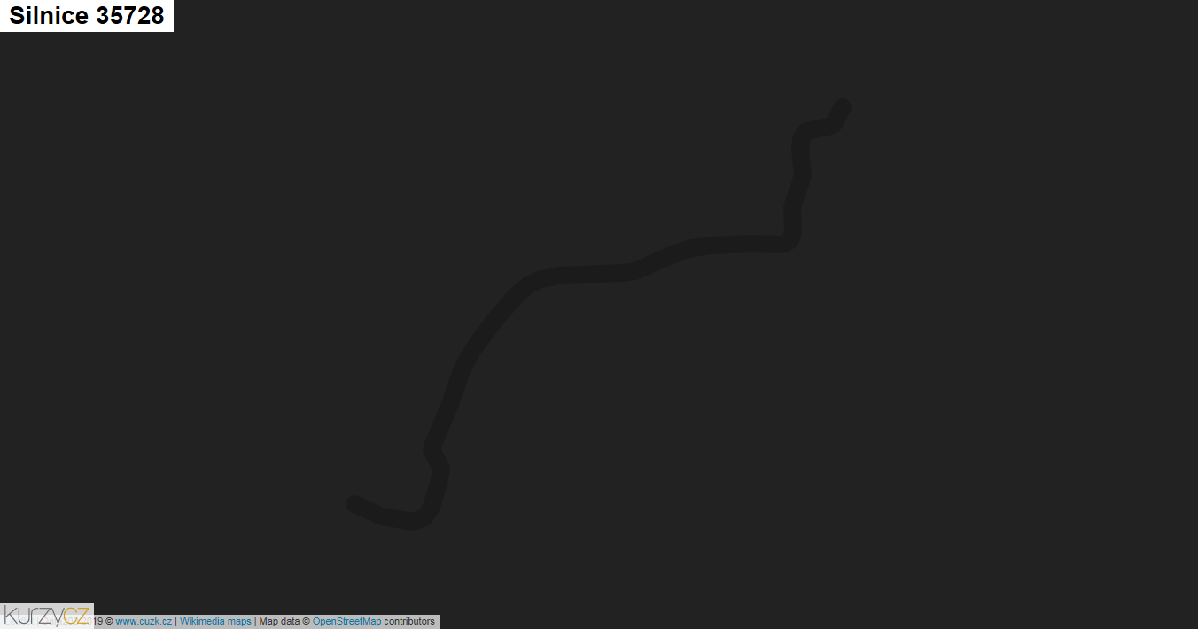 Silnice 35728 - mapa Silnice 35728
