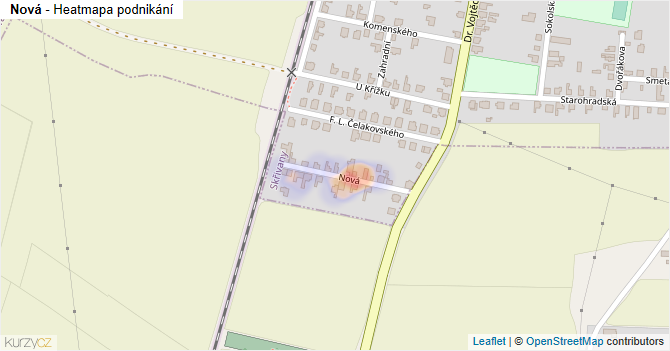 Nová - mapa podnikání