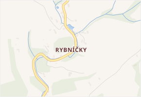Rybníčky v obci Skuhrov nad Bělou - mapa části obce