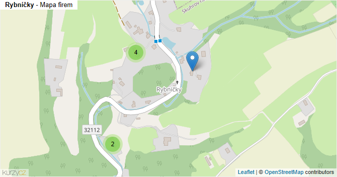 Rybníčky - mapa firem