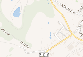 Horecká v obci Skuteč - mapa ulice
