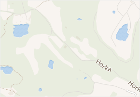 Horka v obci Skuteč - mapa ulice