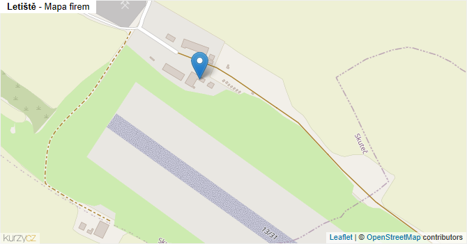 Letiště - mapa firem