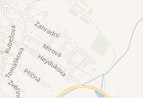Spojovací v obci Skuteč - mapa ulice