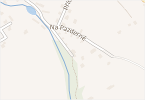 Na Dymákách v obci Škvorec - mapa ulice