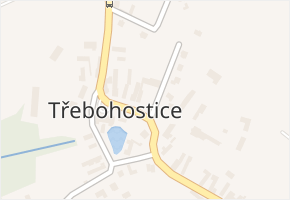Třebohostice v obci Škvorec - mapa ulice