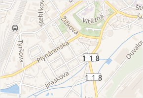 Maříkova v obci Slaný - mapa ulice