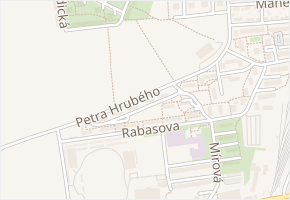 Smetáčkova v obci Slaný - mapa ulice