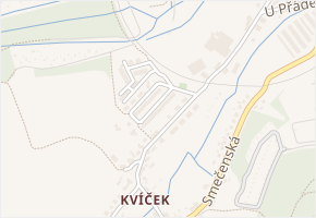 Ve Stráni v obci Slaný - mapa ulice