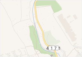 Bedřichovická v obci Šlapanice - mapa ulice
