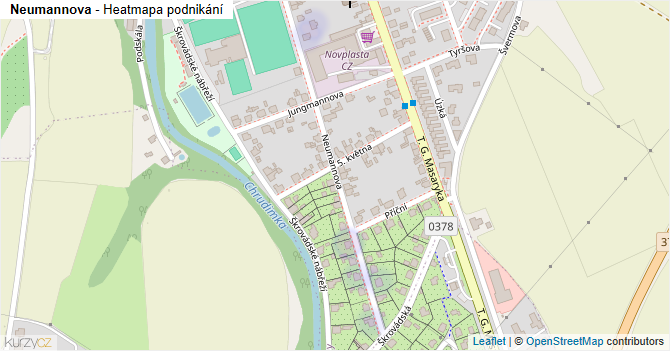 Neumannova - mapa podnikání
