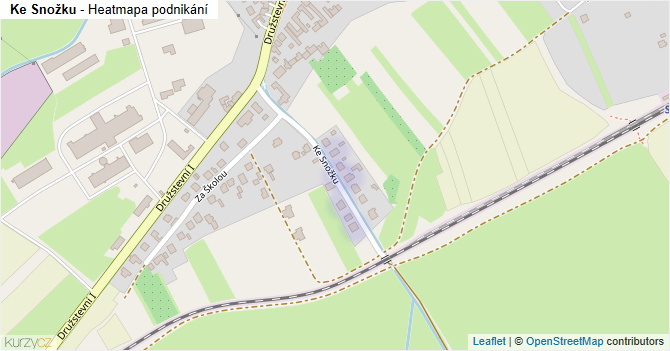 Ke Snožku - mapa podnikání