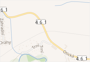 Otická v obci Slavkov - mapa ulice