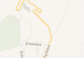 Na Vyhlídce v obci Slavkov u Brna - mapa ulice