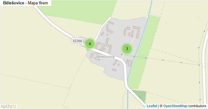 Bělešovice - mapa firem