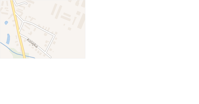 Kolajka v obci Slepotice - mapa ulice
