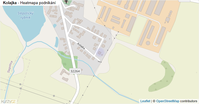 Kolajka - mapa podnikání