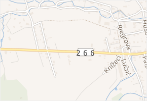 Dr. Edvarda Beneše v obci Šluknov - mapa ulice