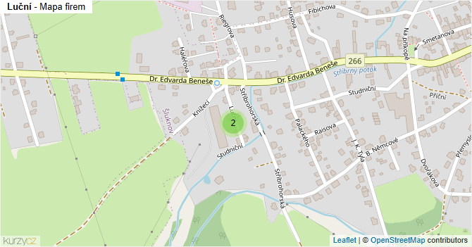 Luční - mapa firem