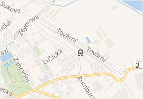 Nádražní v obci Šluknov - mapa ulice