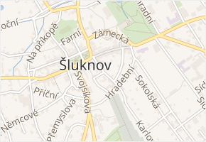 Robotnická v obci Šluknov - mapa ulice