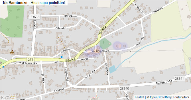 Na Bambouze - mapa podnikání
