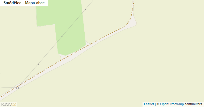 Smědčice - mapa podnikání
