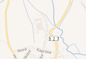 Na stávku v obci Smidary - mapa ulice