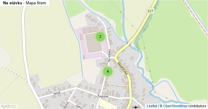 Na stávku - mapa firem