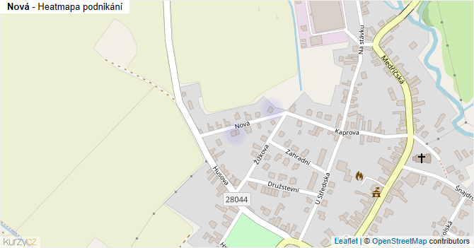 Nová - mapa podnikání