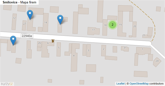 Smilovice - mapa firem