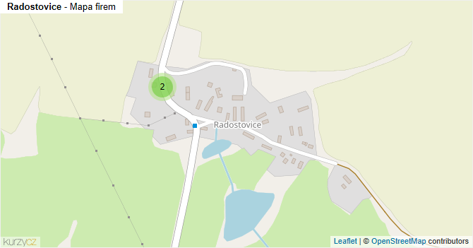 Radostovice - mapa firem