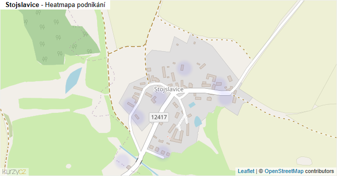 Stojslavice - mapa podnikání
