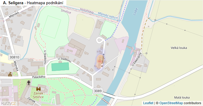 A. Seligera - mapa podnikání