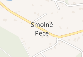 Smolné Pece v obci Smolné Pece - mapa části obce