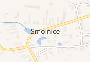 Smolnice v obci Smolnice - mapa části obce