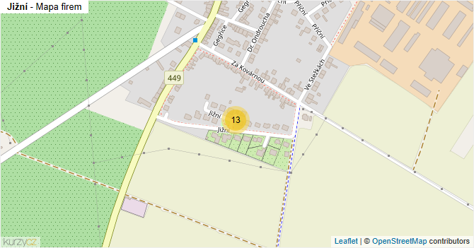 Jižní - mapa firem
