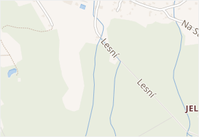 Pod Hřištěm v obci Smržovka - mapa ulice