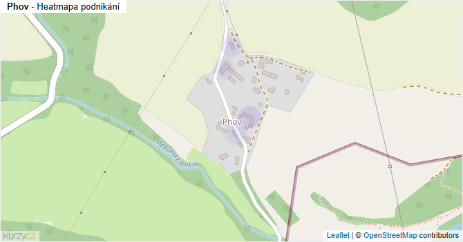 Phov - mapa podnikání