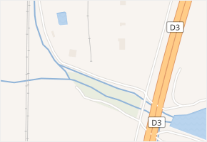 Na Pískách v obci Soběslav - mapa ulice