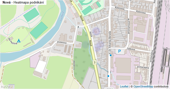 Nová - mapa podnikání