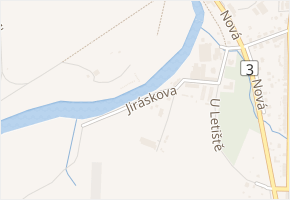 Za Letištěm v obci Soběslav - mapa ulice