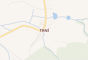 Trní v obci Sobotka - mapa části obce