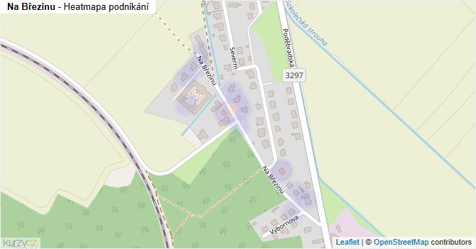Na Březinu - mapa podnikání