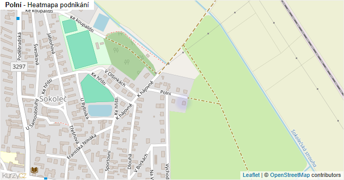Polní - mapa podnikání