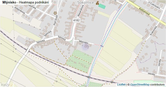 Mlýnisko - mapa podnikání