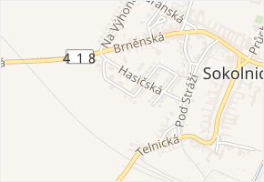 Volejníkova v obci Sokolnice - mapa ulice